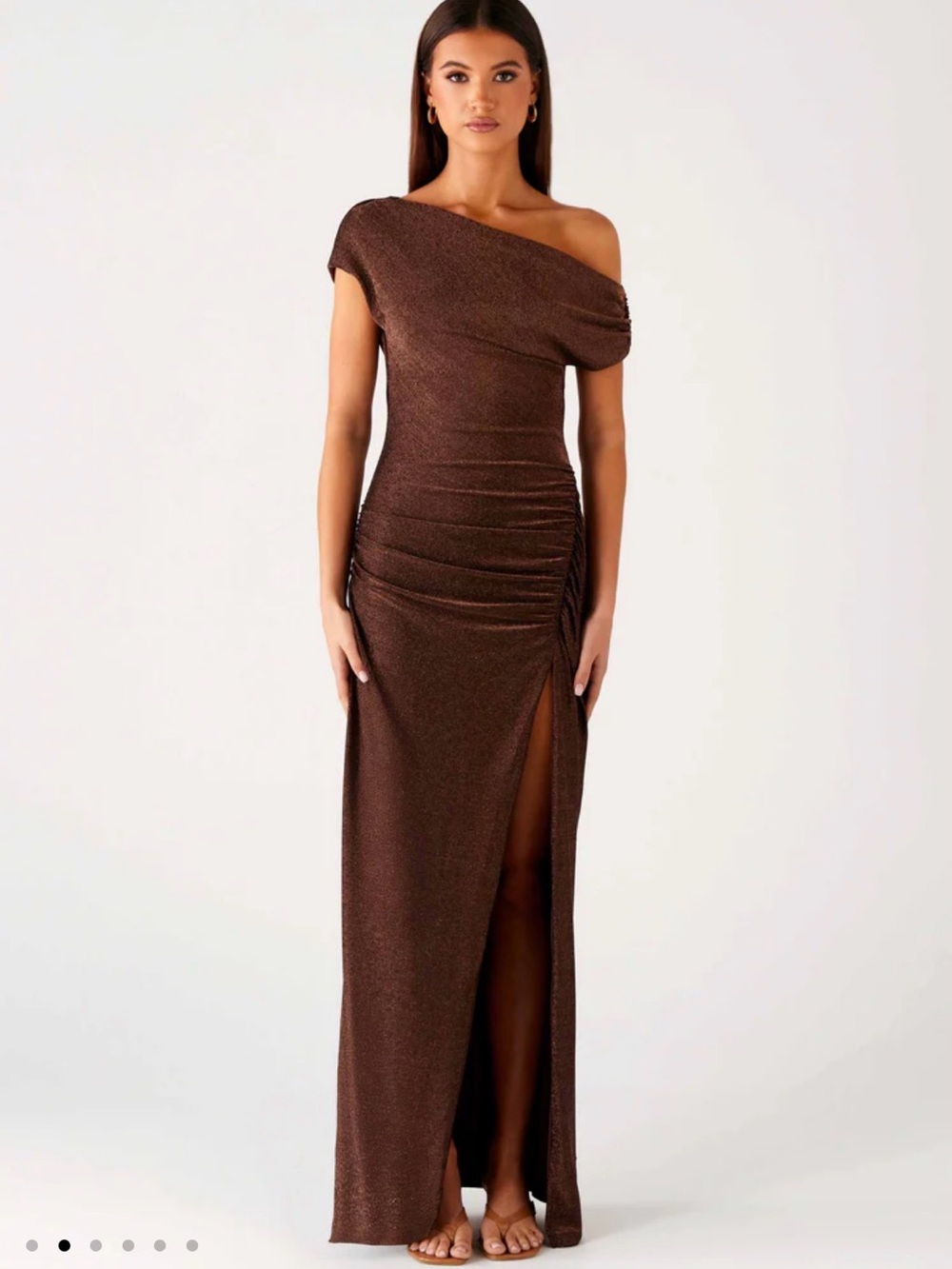 Harvest Moon Maxi Dress - Chocolate